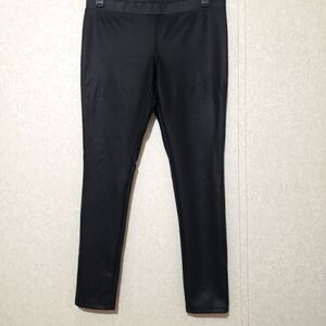 EXPRESS......FAUX LEATHER BLACK JEGGING...SIZE:L